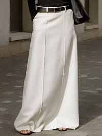 Uzwholesale - Chic Solid Color H-line Skirt