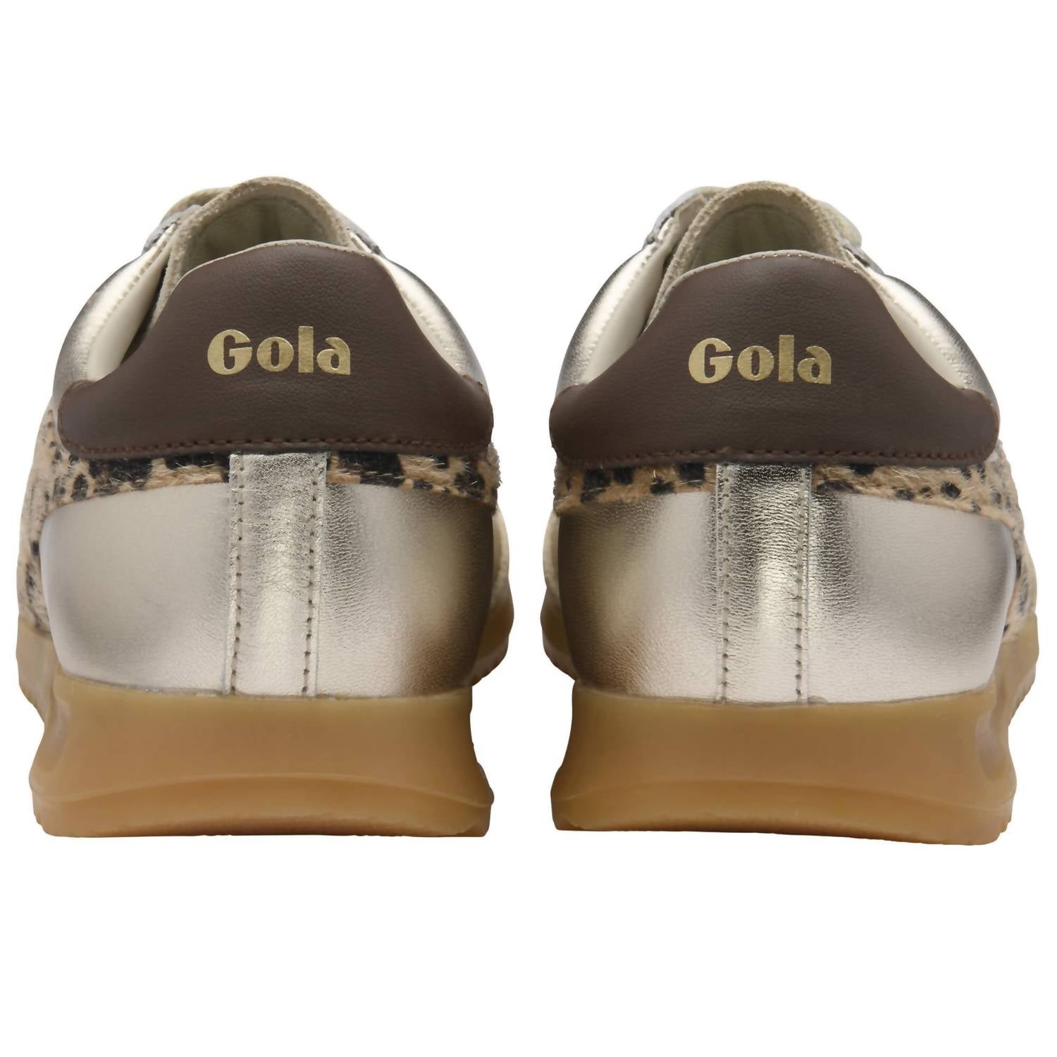 Gola Women's Torpedo Glimmer Safari Sneakers in gold - women's sneaker - view 4
