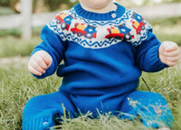 Maddie & Connor Co. - Crew Train Romper