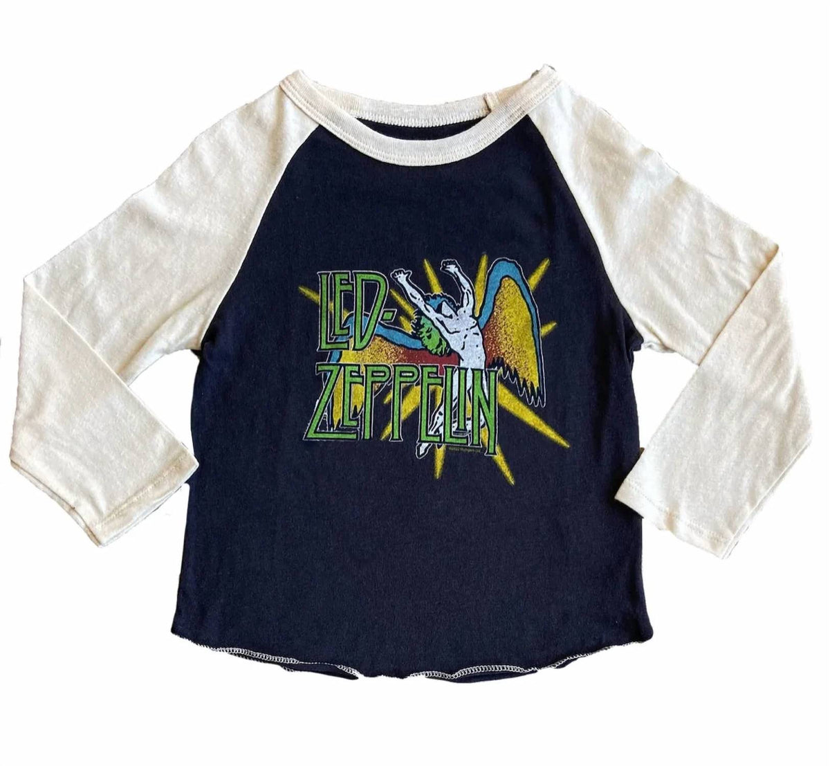 Rowdy Sprout - Kid's Led Zeppelin Raglan Tee
