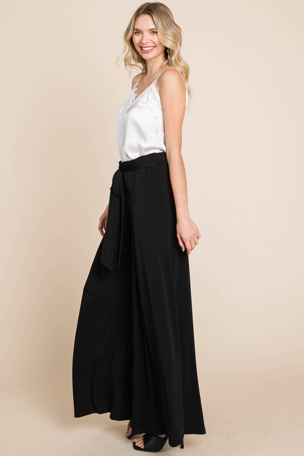 Emerald Collection - High Waisted Palazzo Pants