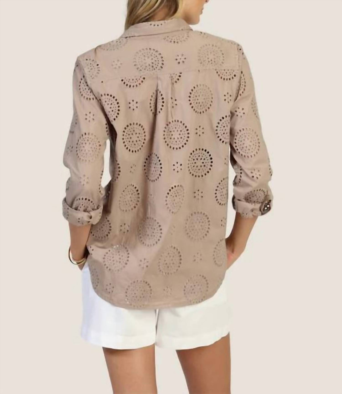 Dylan By True Grit - Elle Button Up Top