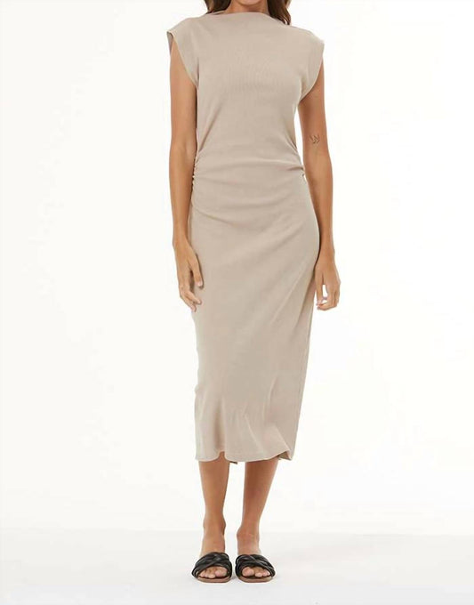 Young Fabulous & Broke - JODIE RIBBED MIDI DRESS