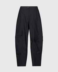 ALEMBIKA Soft Twill Cargo Pants in black - women's pants - view 8