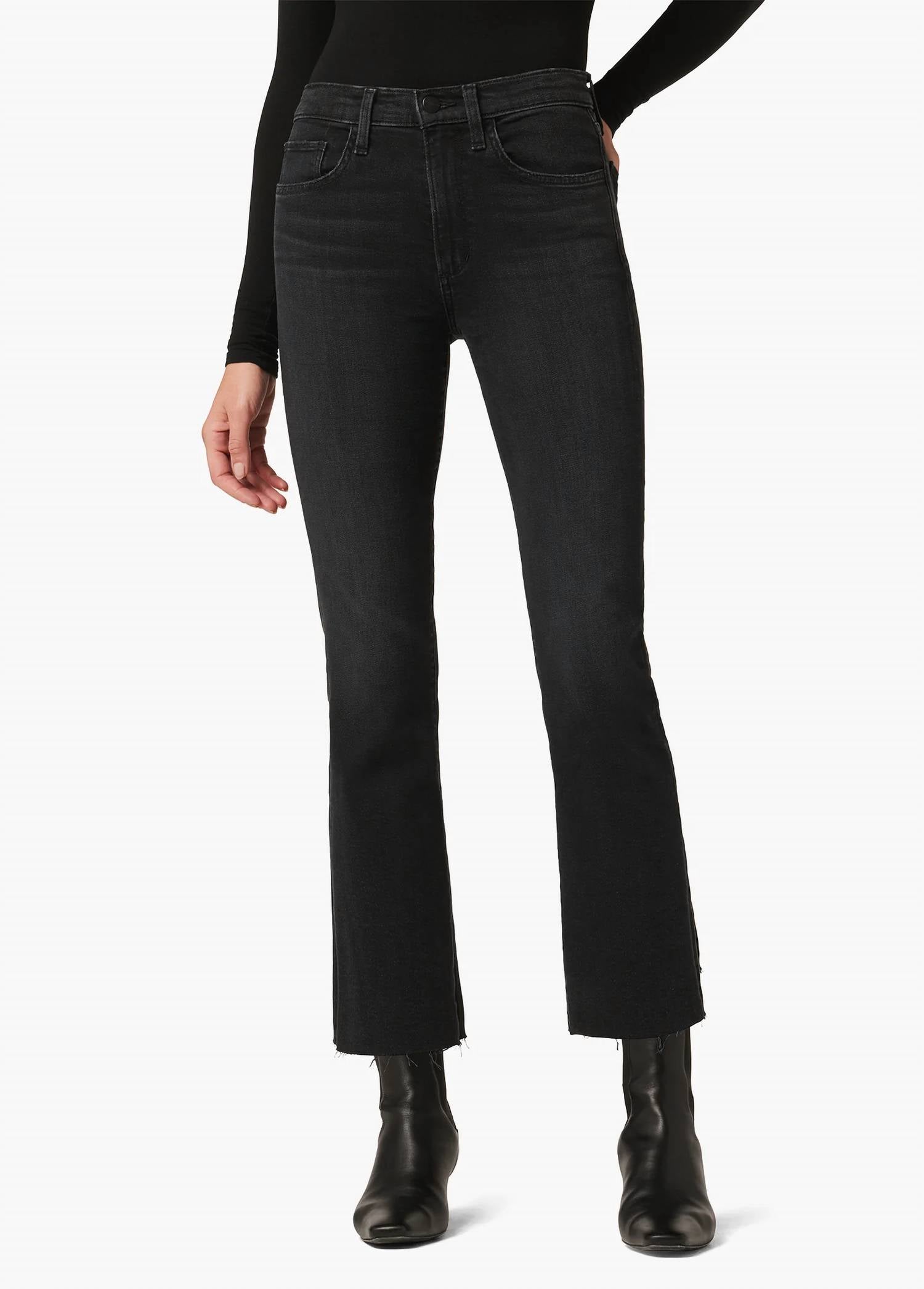 Joe'S Jeans - Callie Cropped Bootcut Jean With Raw Hem
