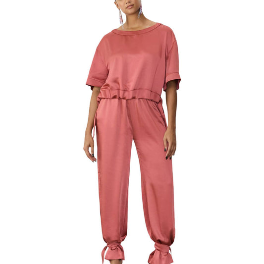 Gstq - Satin ribbon Pants