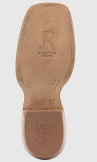 R Watson Boots - Men's Rustic Python Belly Exotic Boot