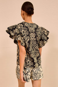 Ulla Johnson - Severine Flutter Sleeve Top