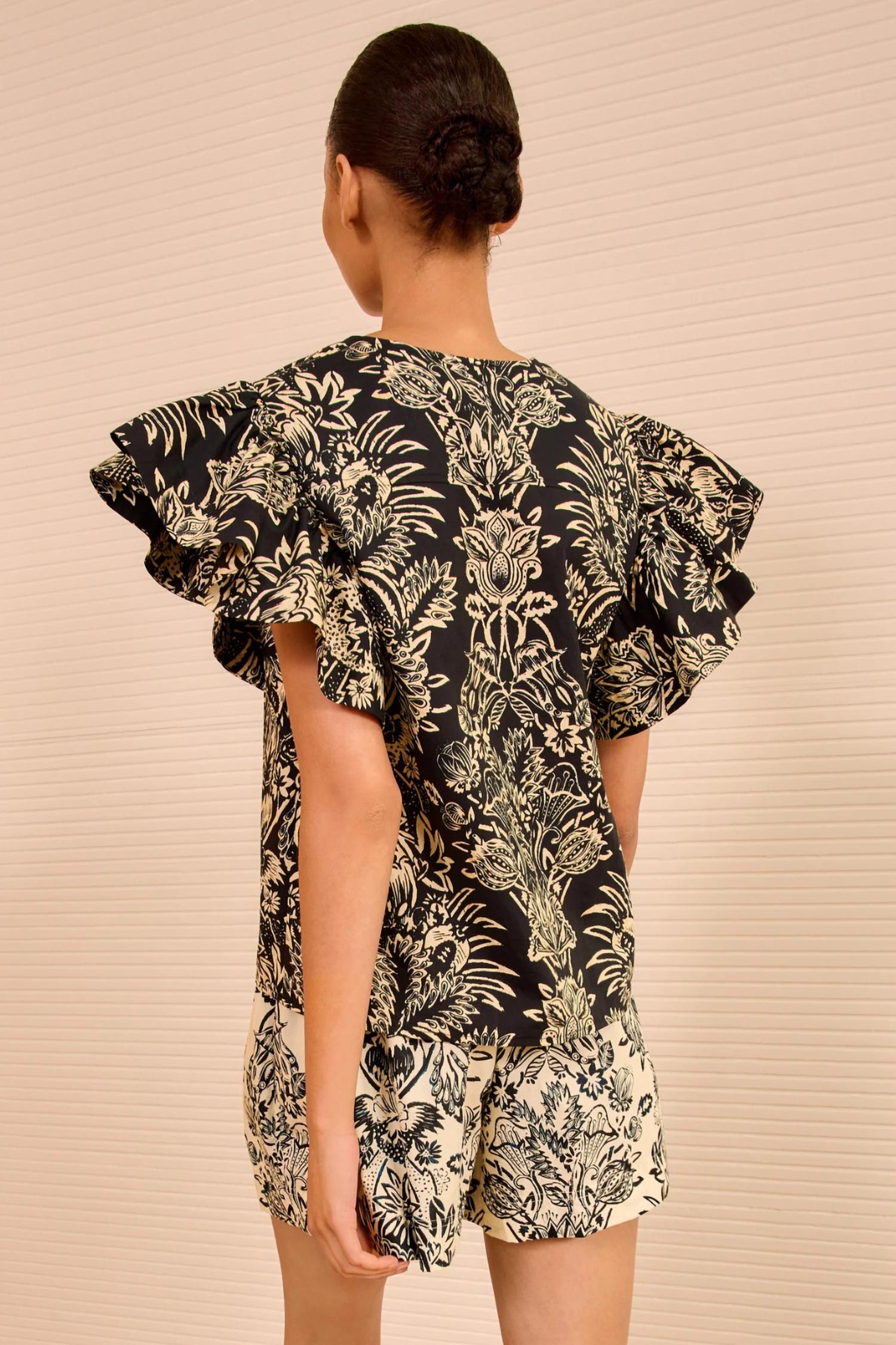 Ulla Johnson - Severine Flutter Sleeve Top