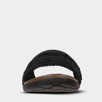 Mykos Women's Clea Slide Sandal in black - women's sandal - alternate view