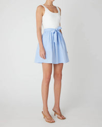 Js71 - Solene Mixed Media Tank Dress