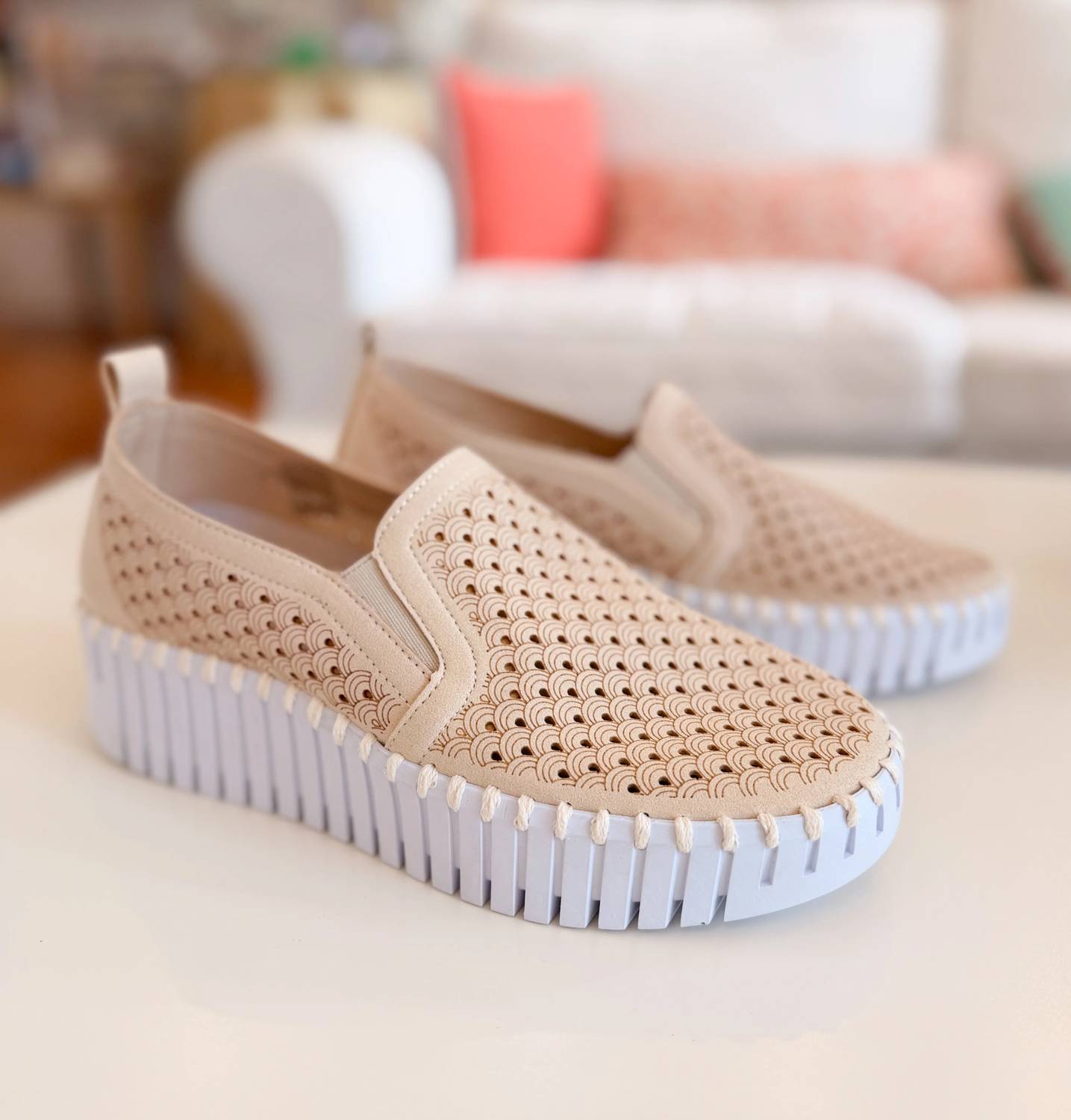 Ilse Jacobsen - Women's Tulip Kit Platform Slip-on Sneaker