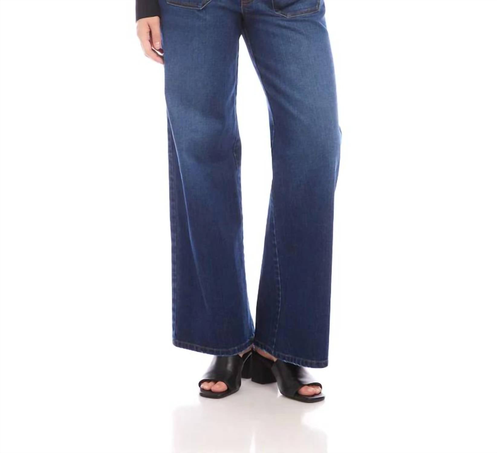Karen Kane - Lauren Patch Pocket Jeans