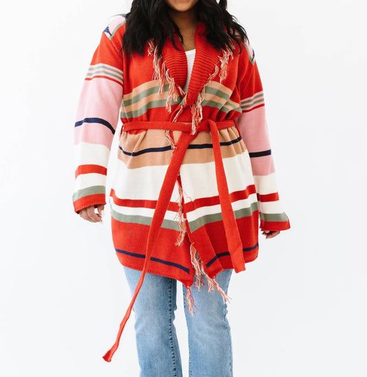 Davi & Dani - What You Love Fringe Cardigan