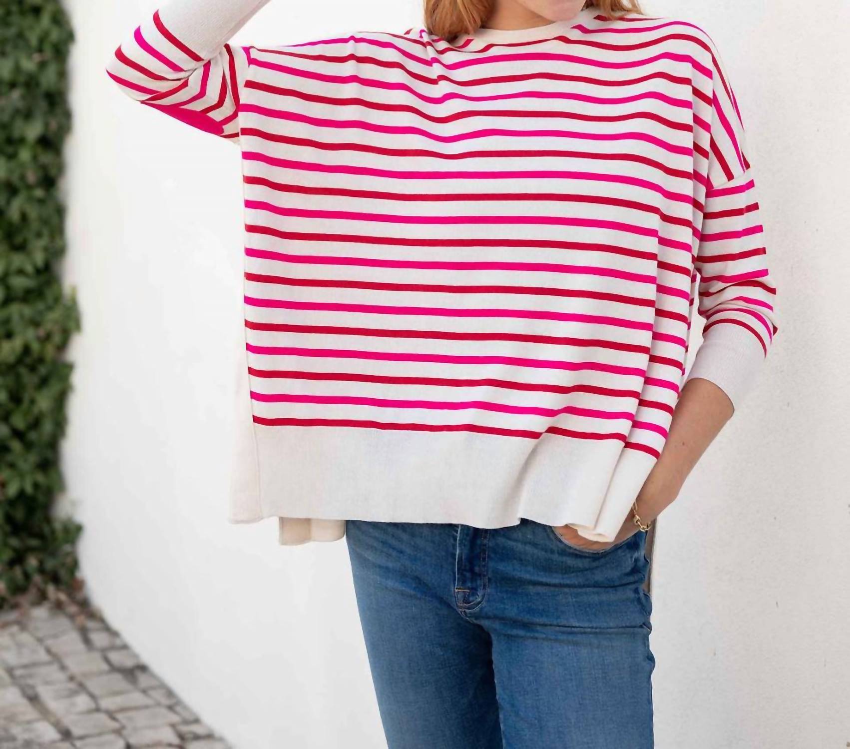 Mersea - Amour Sweater with Heart Patch