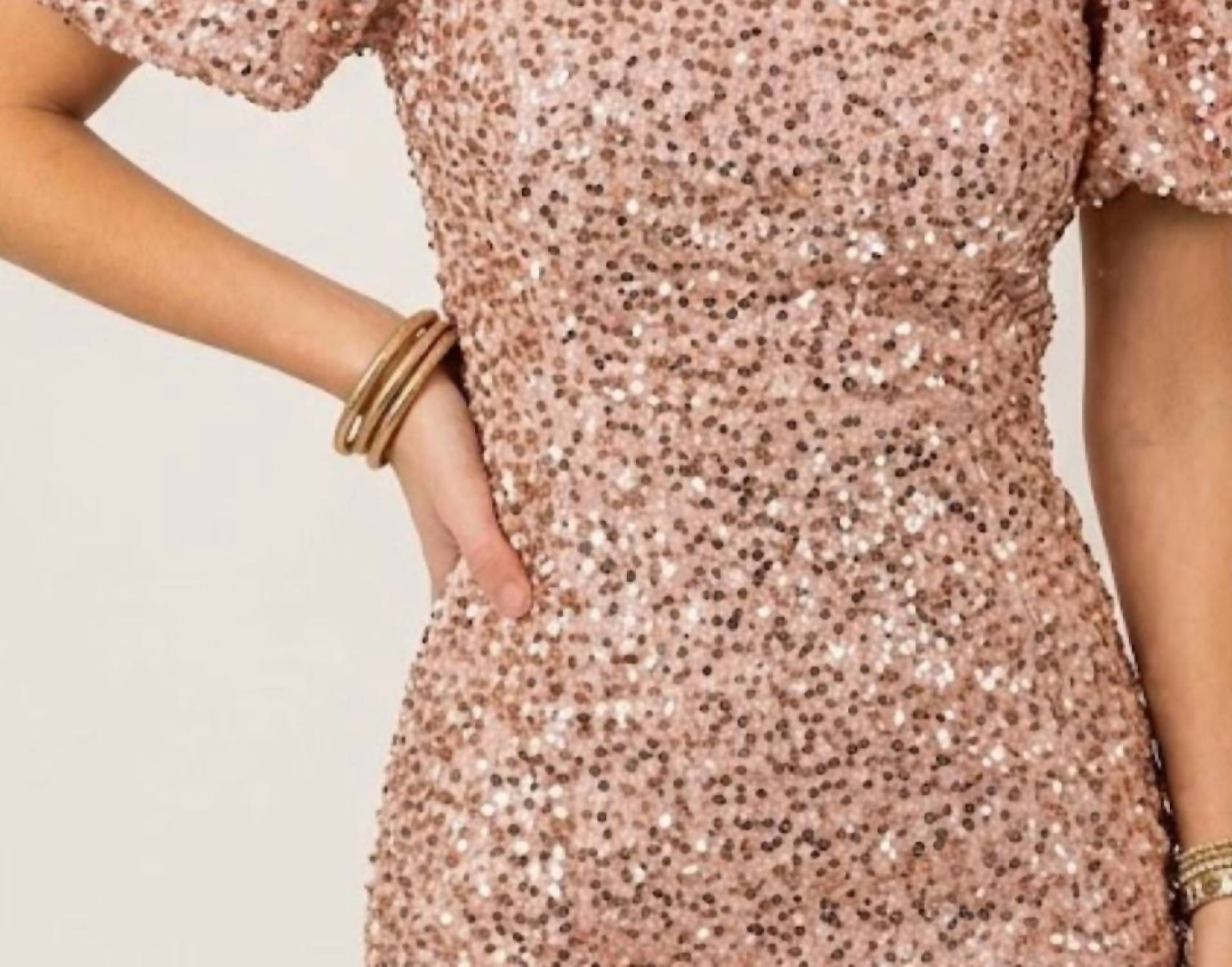 Karlie - Sequin Mini Dress