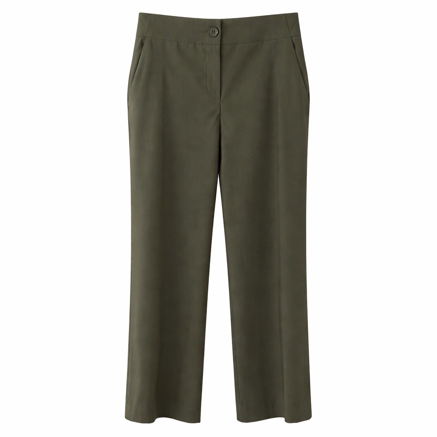 Iltm - Women's Jackie Techno Wide Leg Cropped Pant
