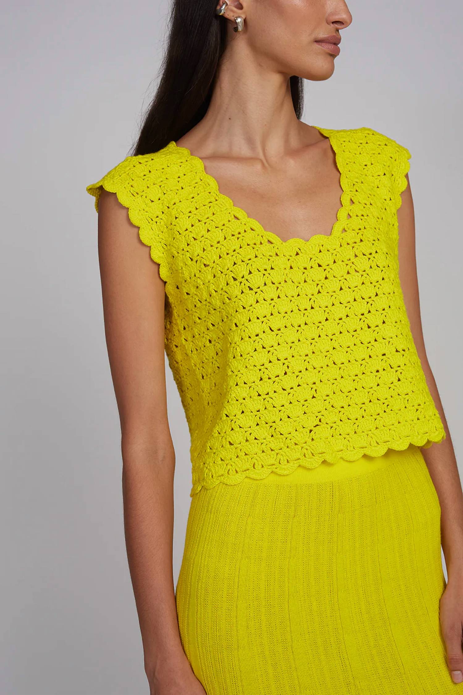 Eleven Six - Peruvian Crochet Top