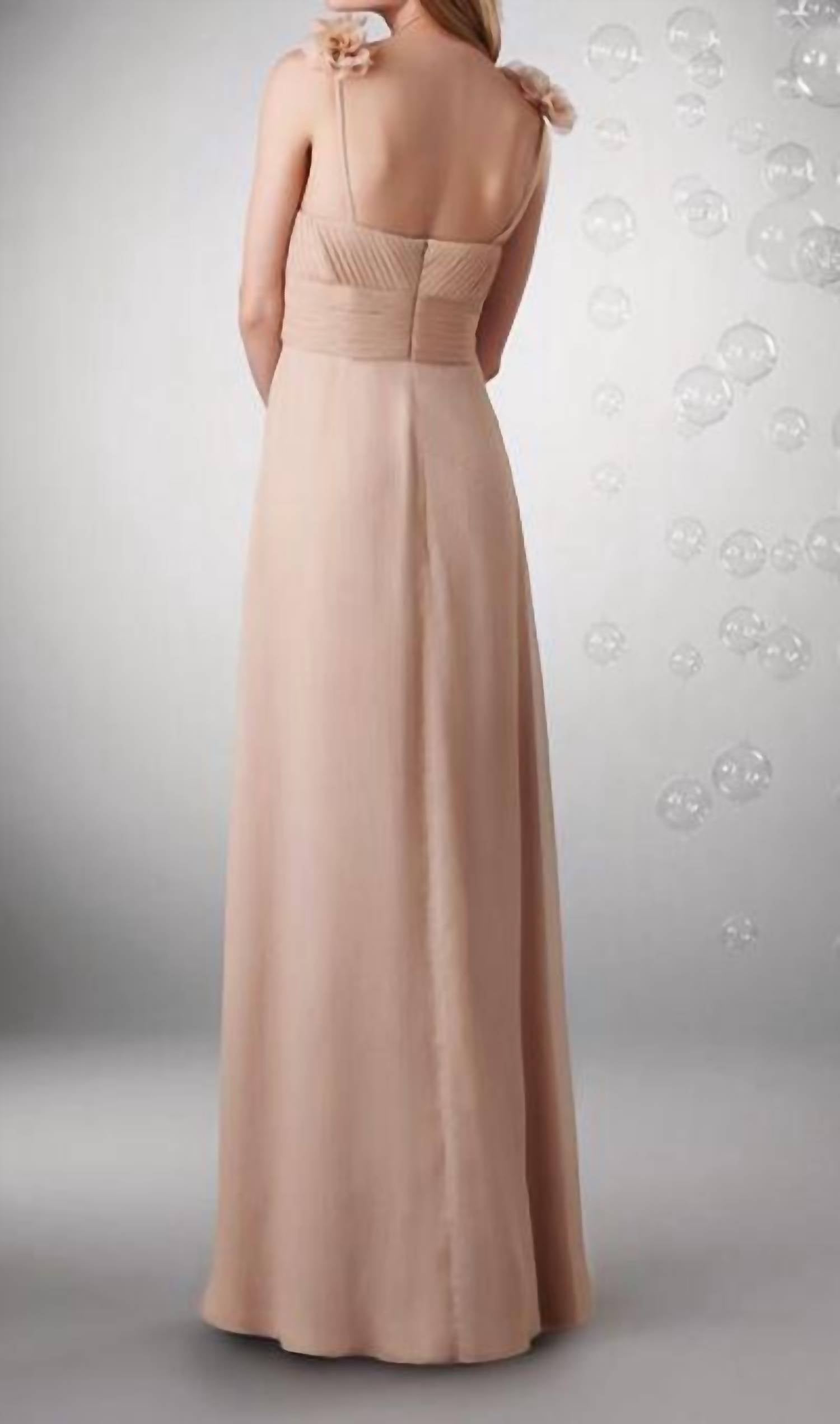Bari Jay - Flower Straps Bridesmaid Dress