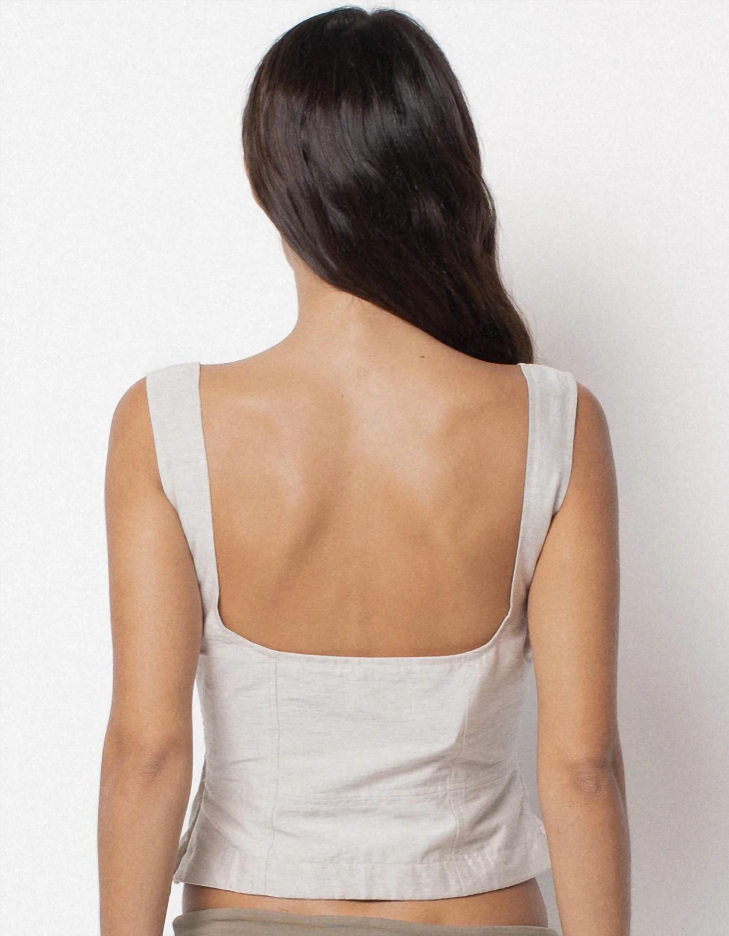 Belle Anna - Una Sleeveless Blouse