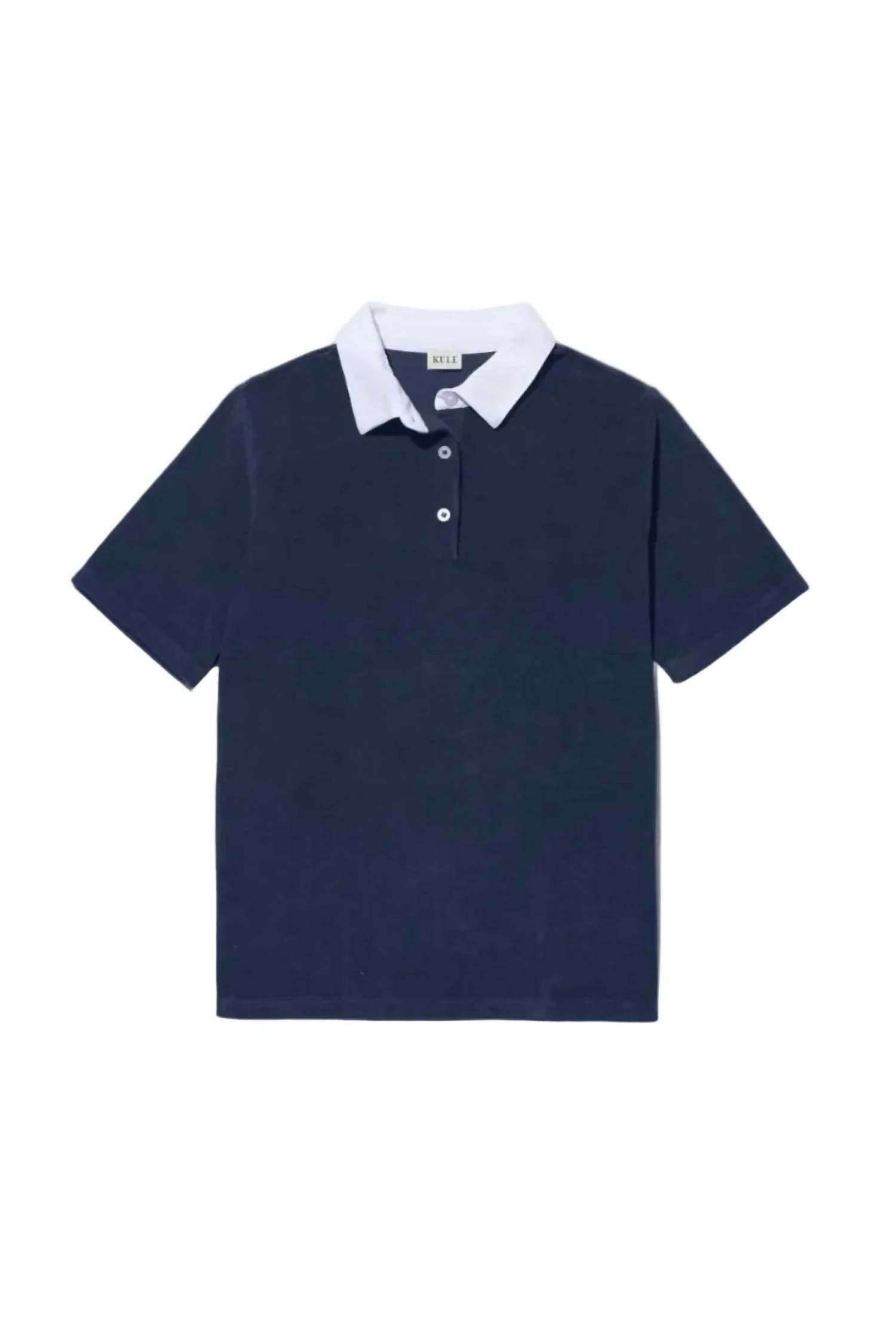 Kule - Terry Polo Top