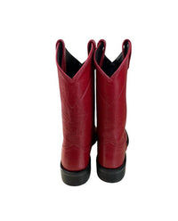 Old West Women's Riding Boot in red - women's shoe - alternate view
