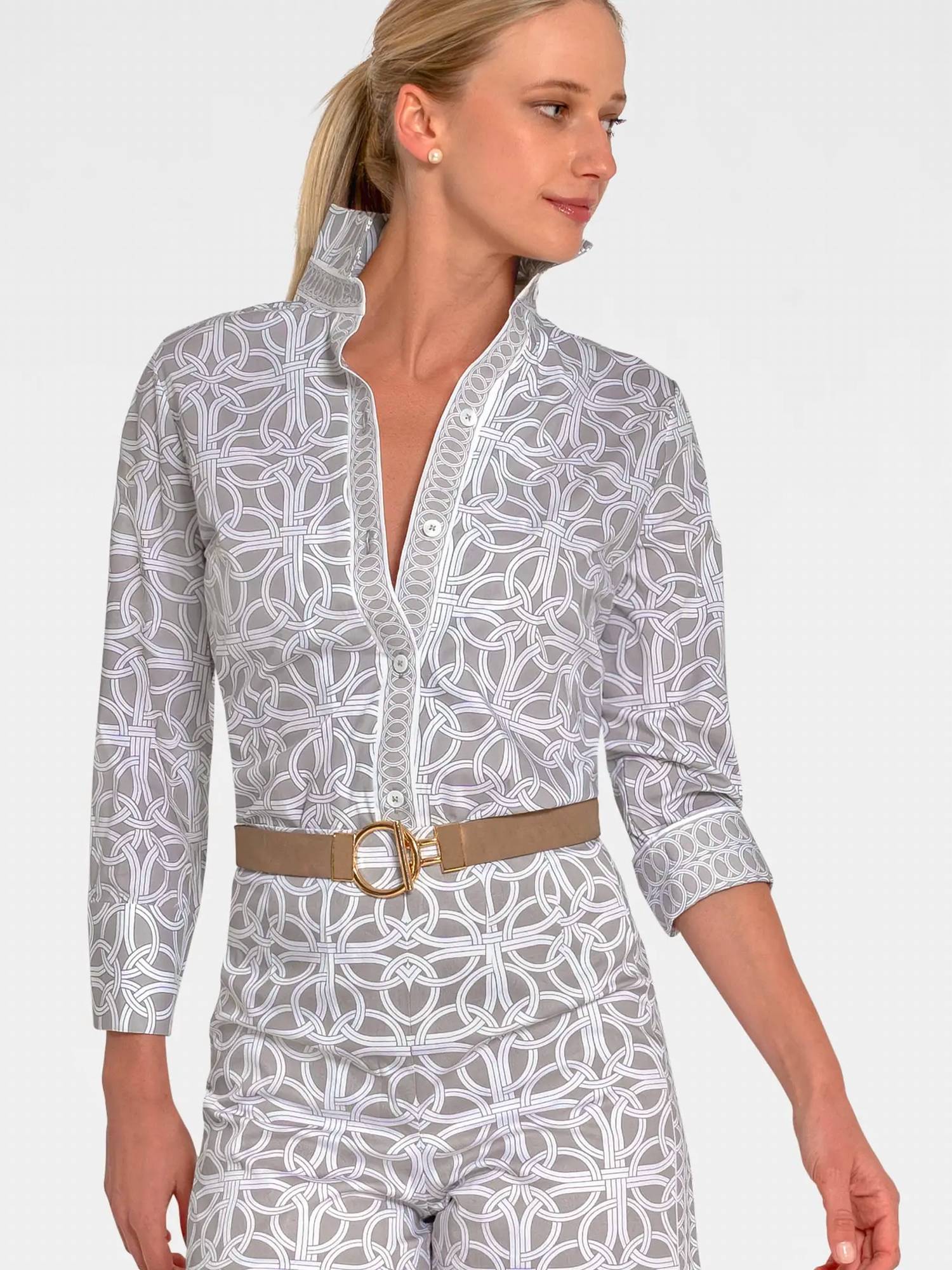 Gretchen Scott - Ring Toss Boyfriend Shirt