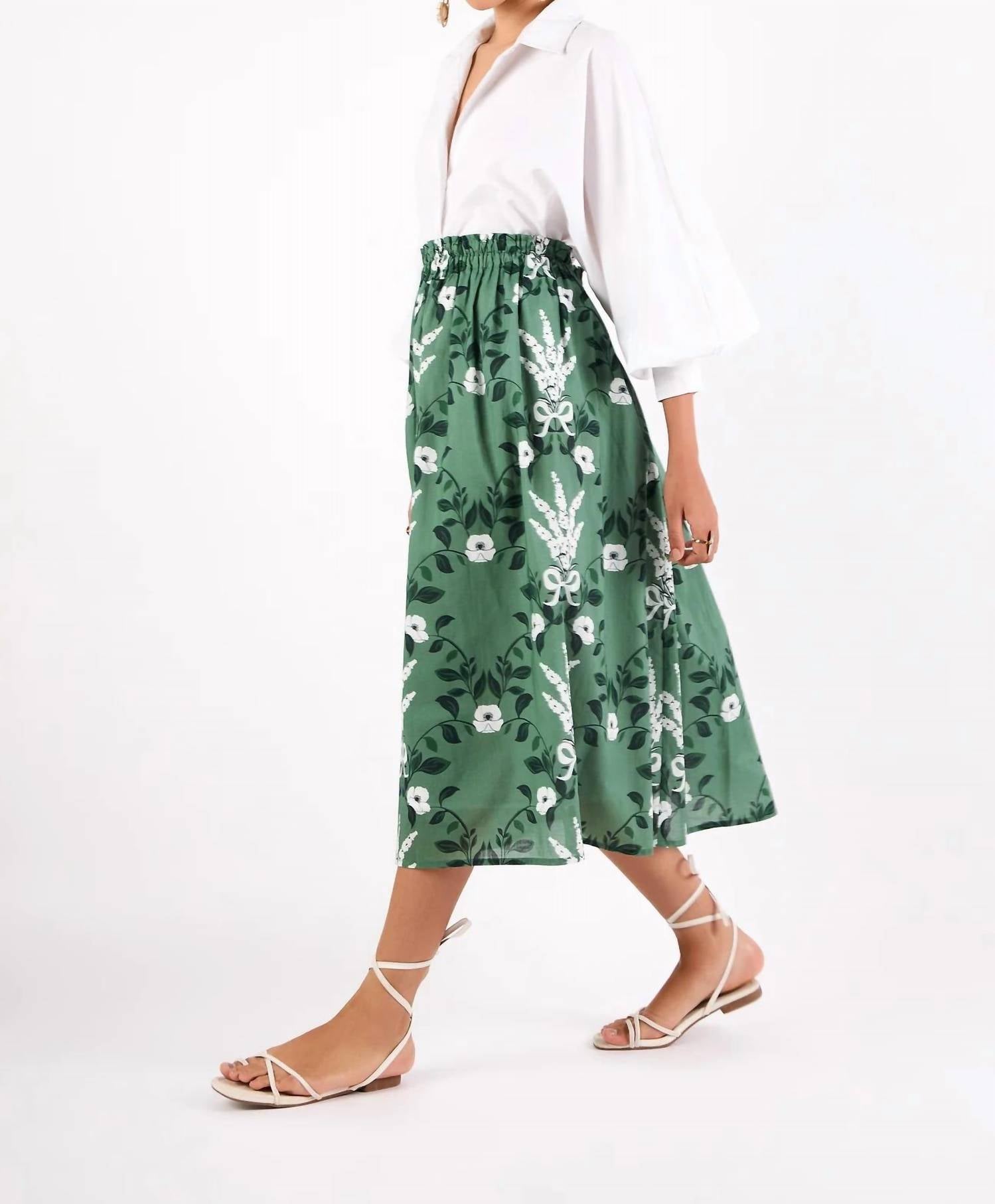 Beyond By Vera - Amber Midi Skirt