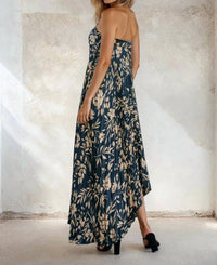 Dress Forum - Yaneth Floral Asymmetrical Maxi Dress