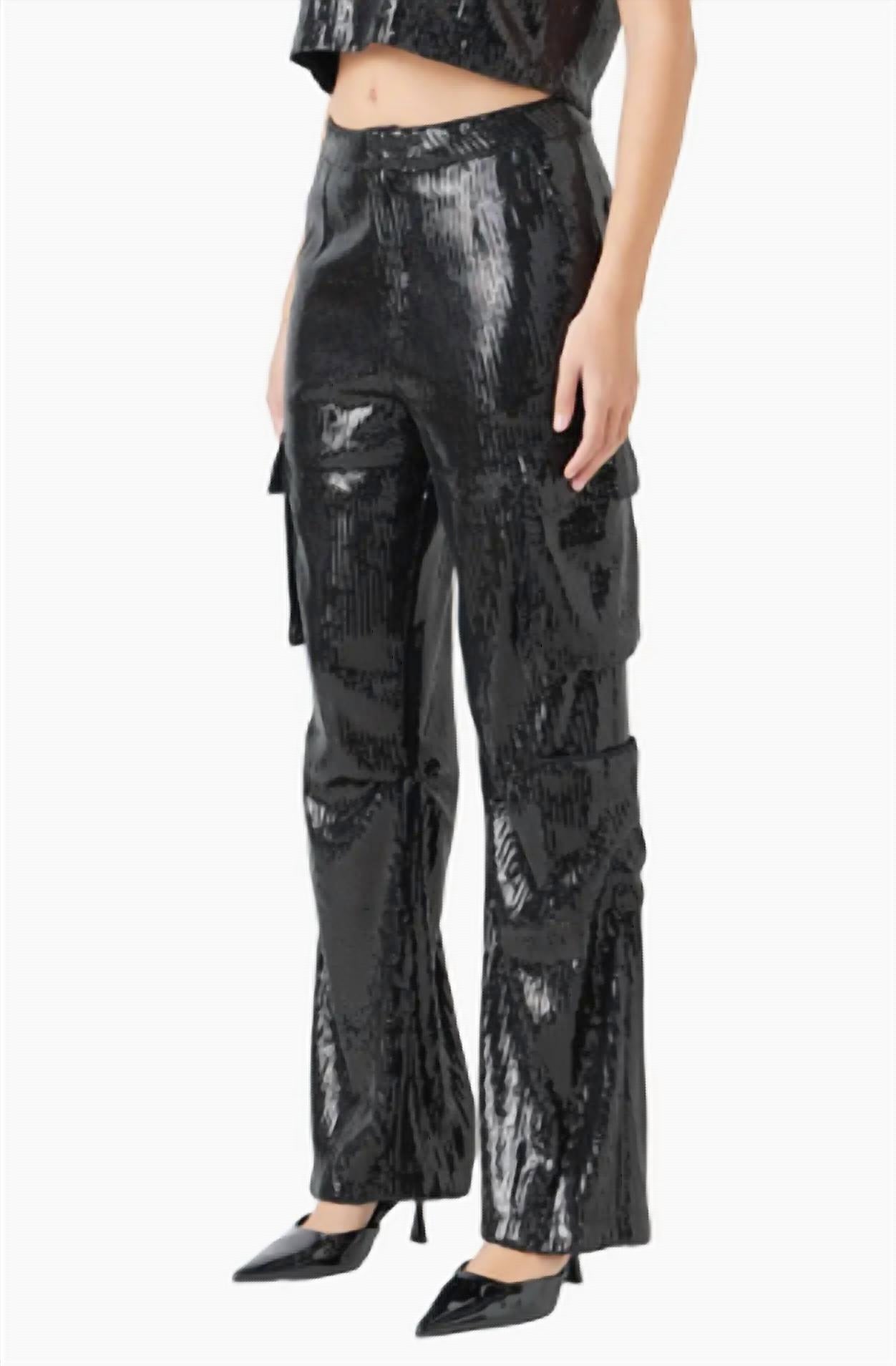 Endless Rose - Sequins Cargo Pants