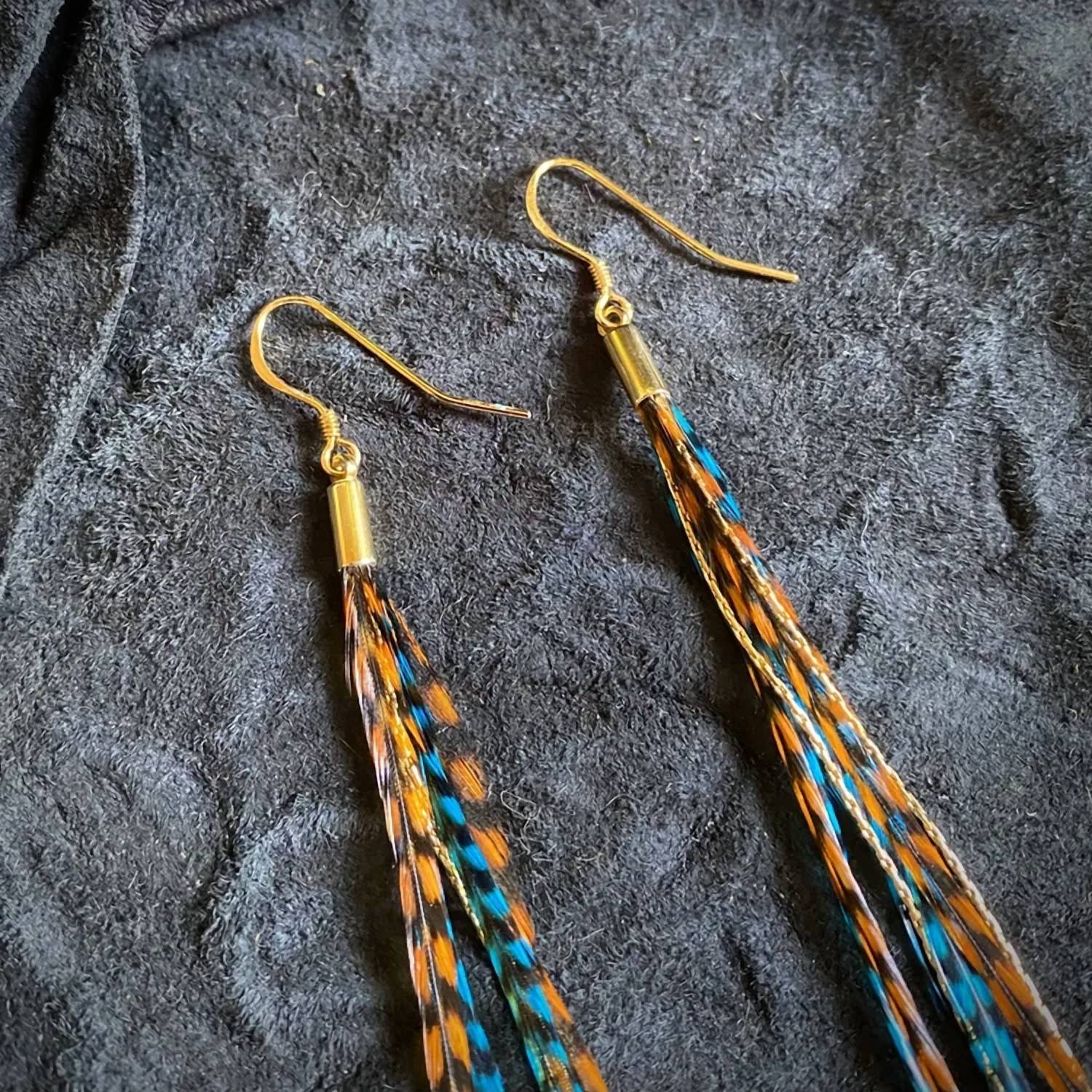 Astali - Women's Mini Feather Earrings
