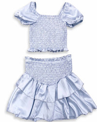 Cheryl Creations - Kid's Smocked Ruffle Top