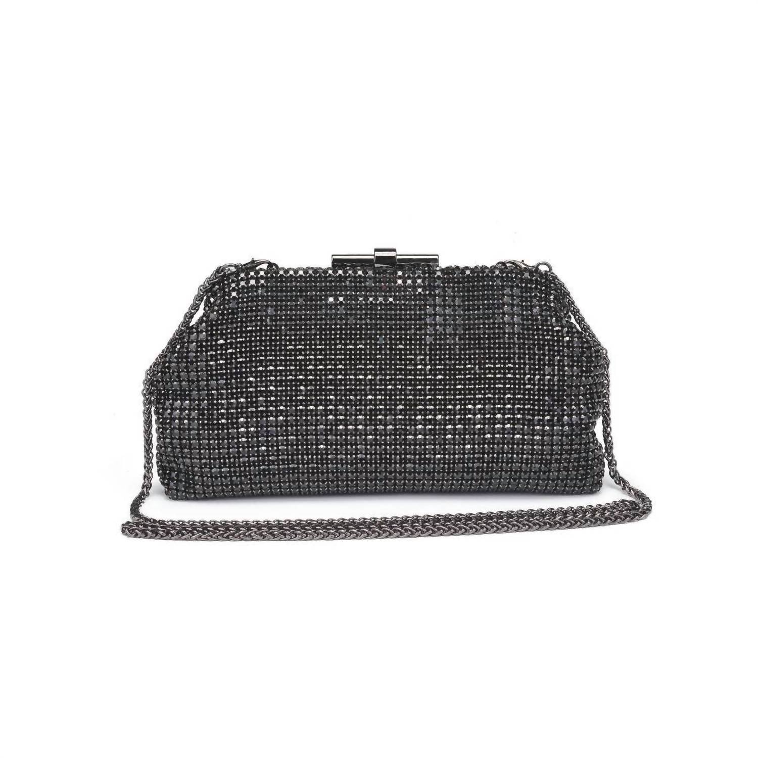 Urban Expressions - Women's Delfina Crystal Evening Bag