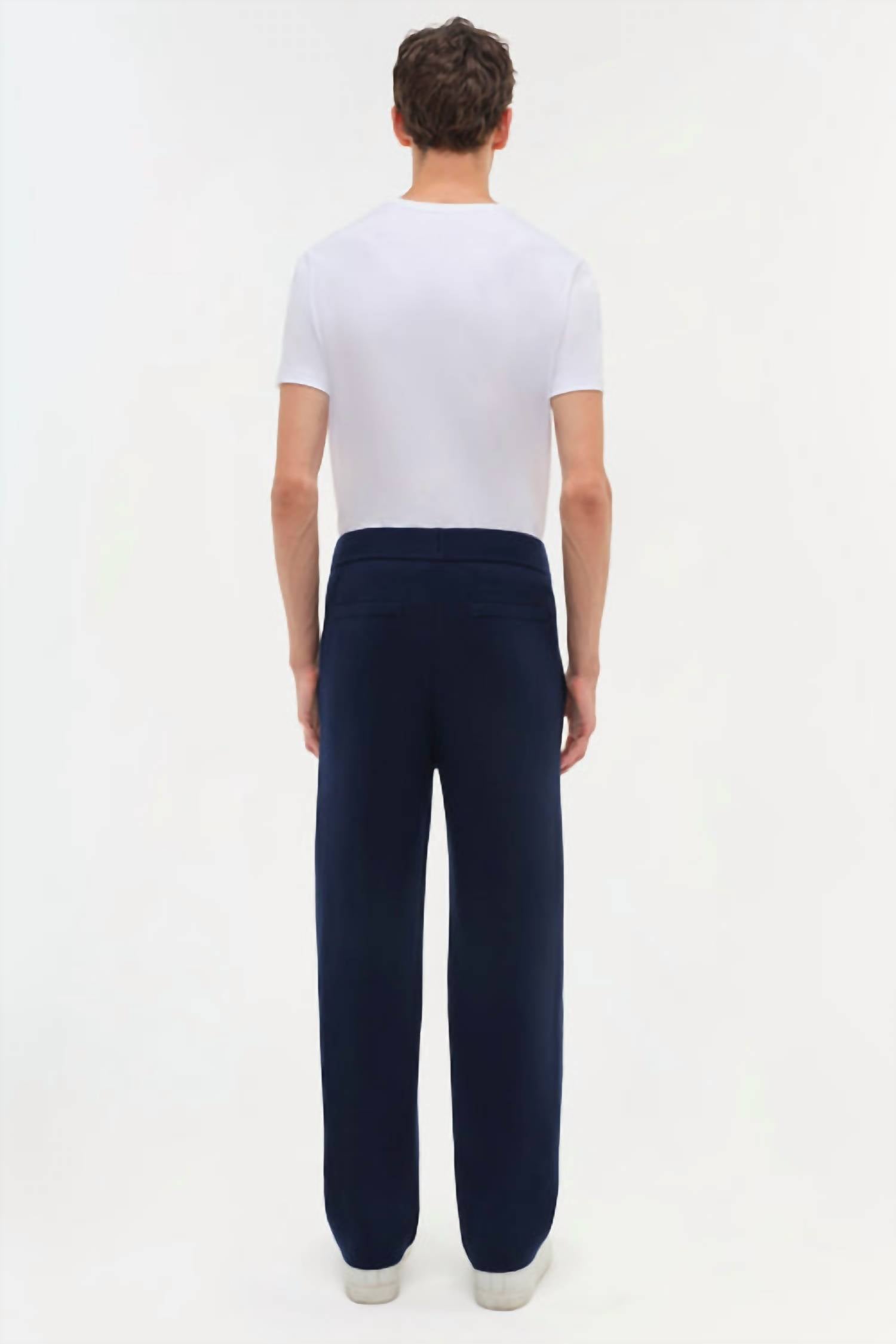 SIMKHAI Ottis Pants in midnight - men's pants - alternate view