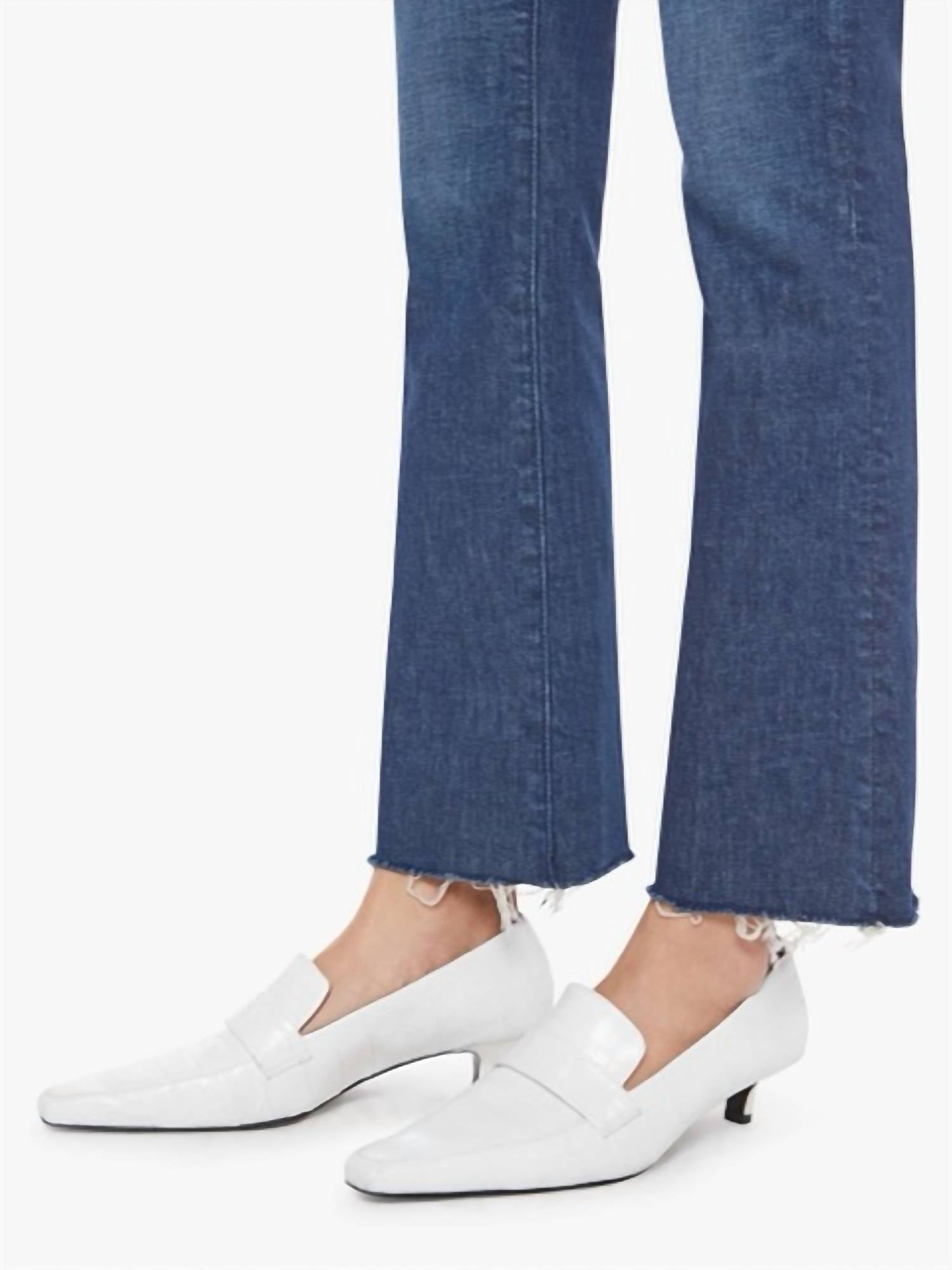 Mother - Hustler Flood Fray Jeans
