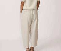 Laude The Label - Barrel Leg Corduroy Pants