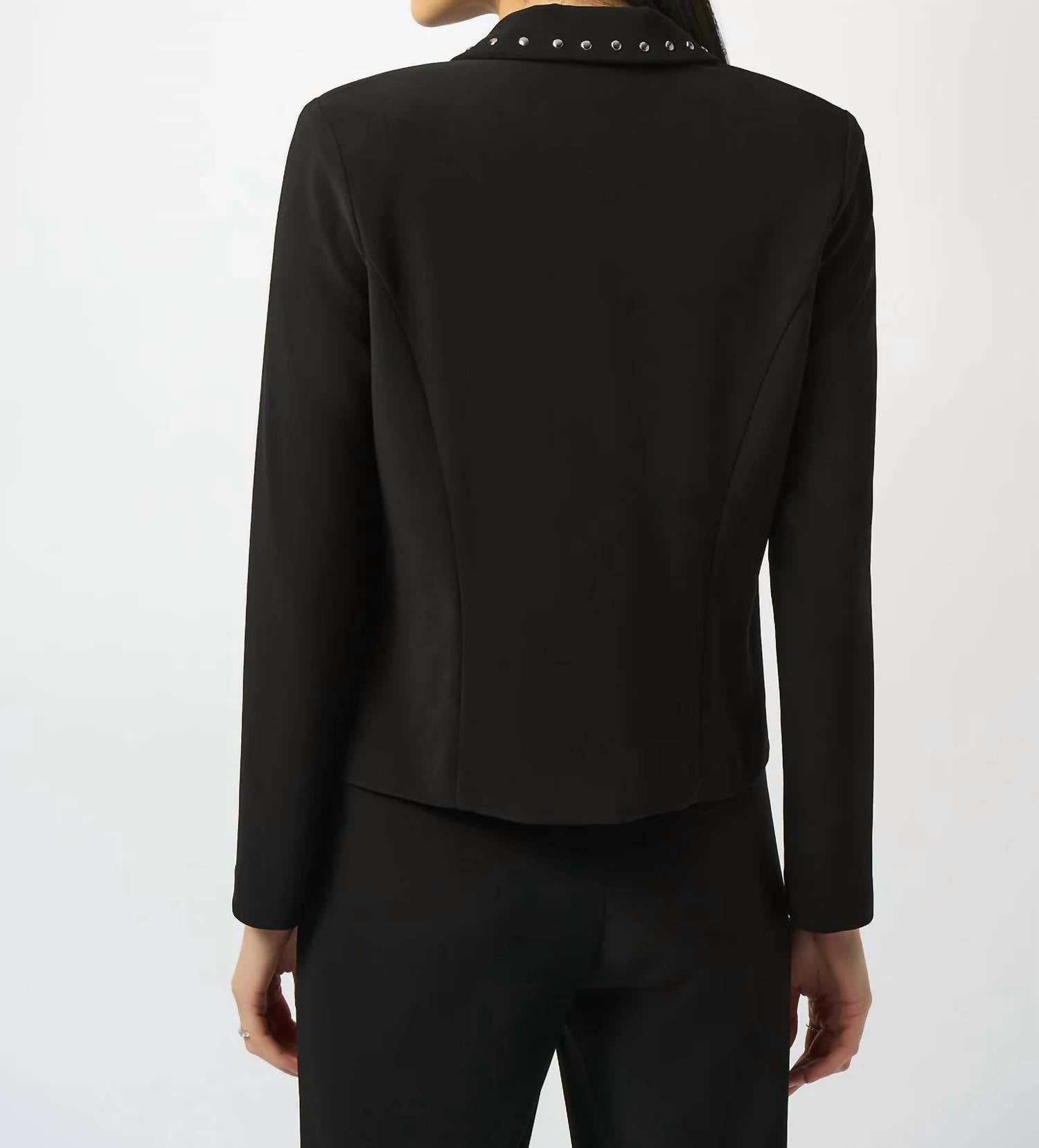 Joseph Ribkoff - Studded Fitted Blazer Jacket