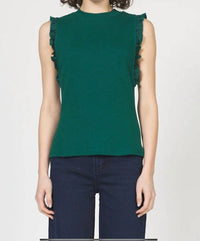 Dear John Denim - Bridget Ruffle Sleeve Top