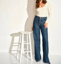 Susana Monaco - Scoop Front Long Sleeve Top