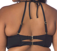 La Blanca - All Meshed Up High-Neck Bikini Top - Plus Size