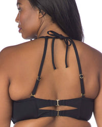 La Blanca - All Meshed Up High-Neck Bikini Top - Plus Size