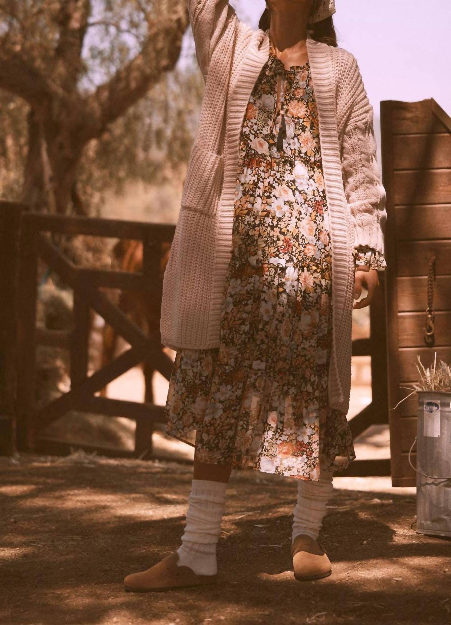 Promesa - Cable Knit Cardigan