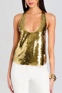 Retrofete - Mandy Sequin Top