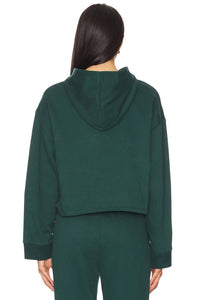 Beyond Yoga - Luxefleece Happiness Cropped Hoodie Top