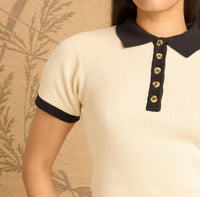 Known Supply - Zuri Knit Polo Top