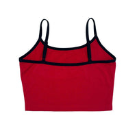Ed Hardy Leopard Sleeper Cami Top in cherry - women's intimate - alternate view