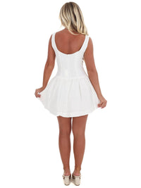 Mable - Laced in Love Eyelet Mini Dress