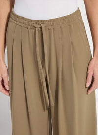 Lysse - Women's Mae Pleated Drawstring Wide Leg Pant