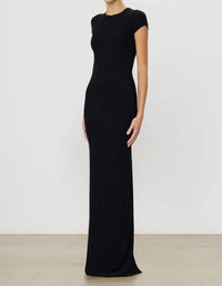 Eterne - Cap Sleeve Maxi Dress