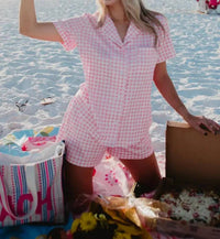 Katydid - Plaid Pajama Set